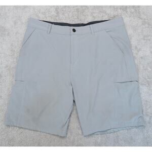 32 Cool Light Gray Mens Shorts 9" Inseam Size 36